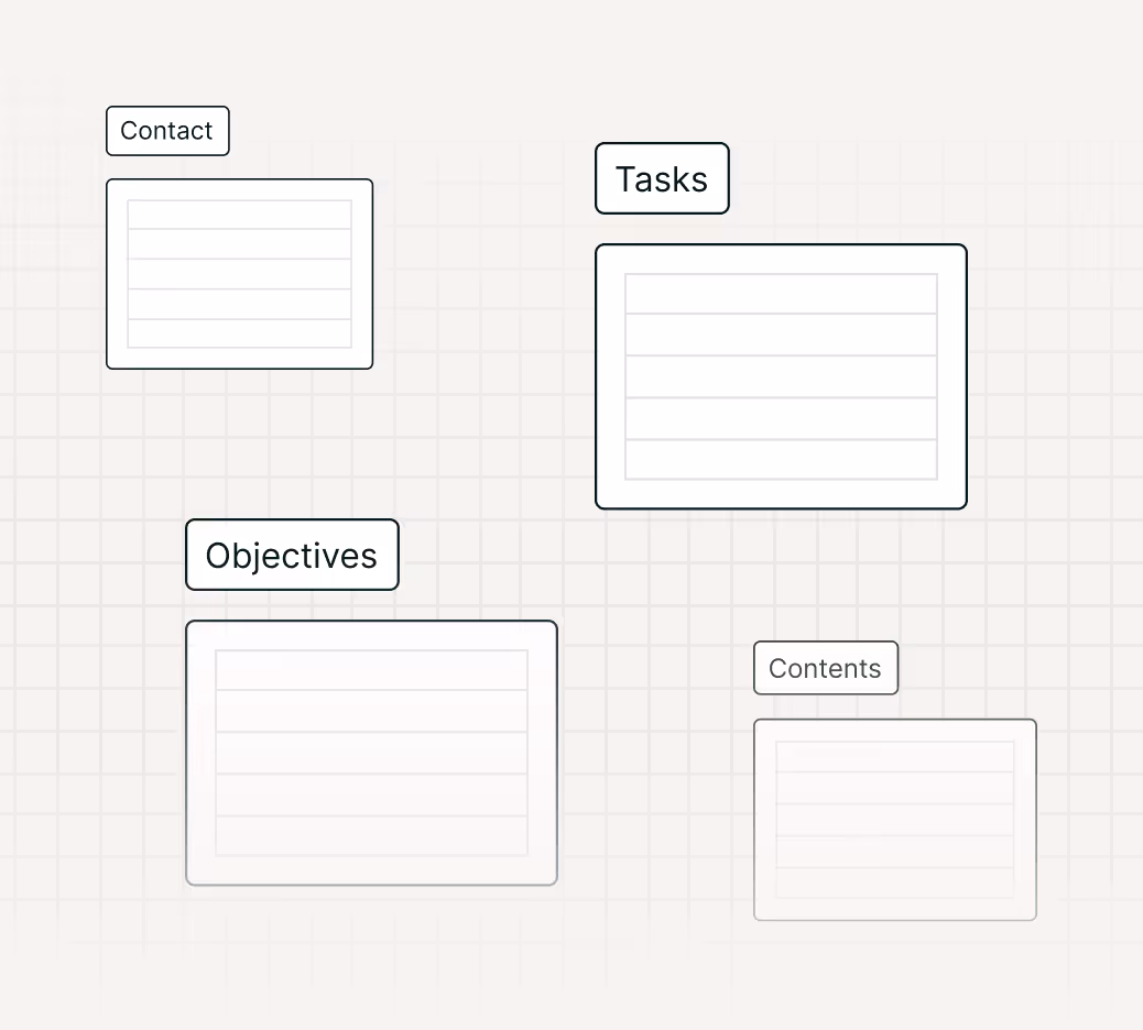 Illustration of AI agents working with business tools