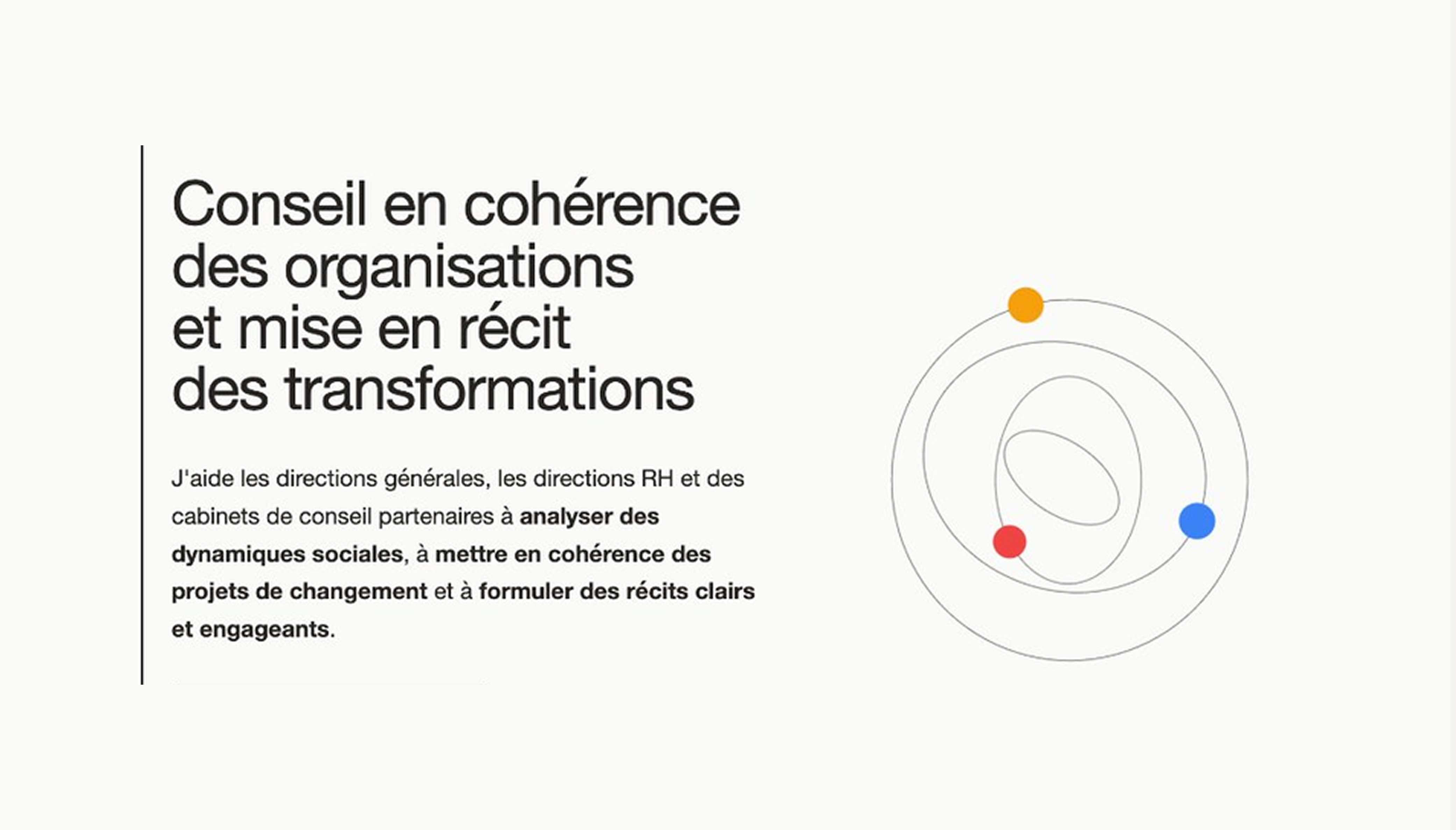image depicting the independant consulting activity of Adrien, expert in organizations