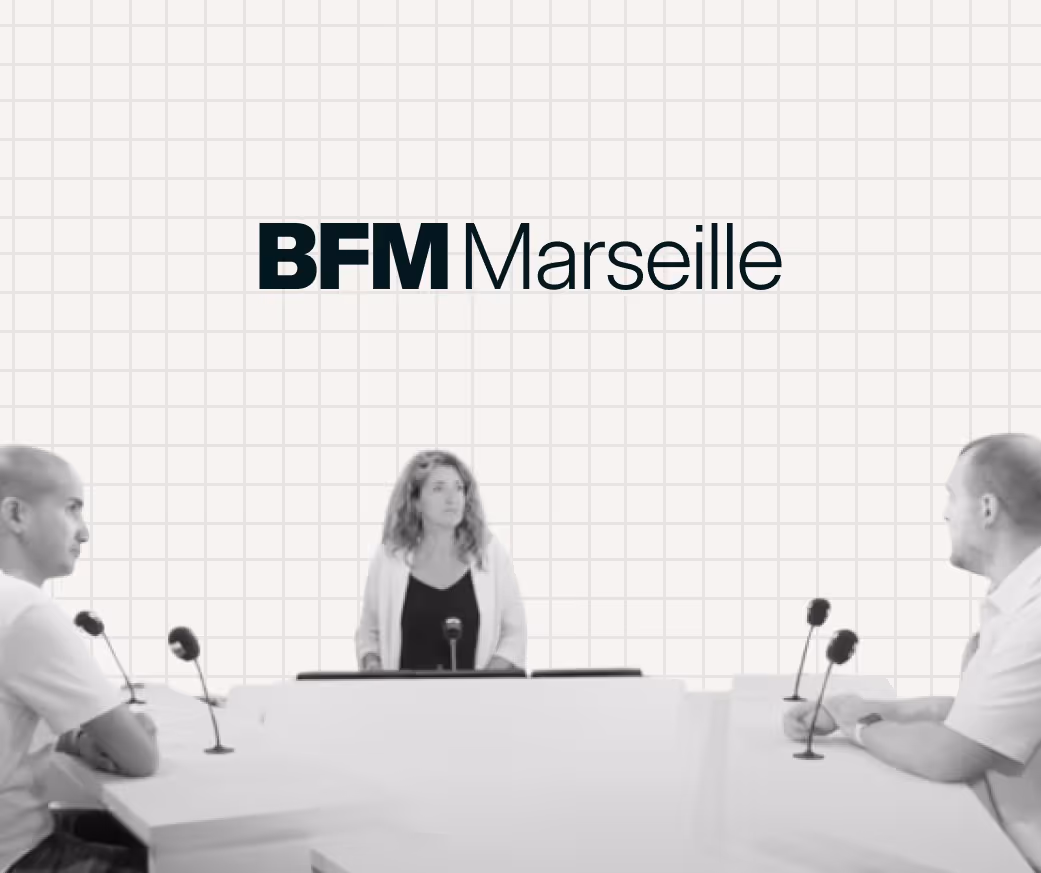 image of the BFM TV show presenting Squadra
